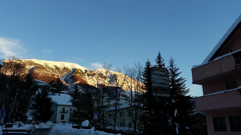 Albergo Parco Della Maiella Sant'Eufemia a Maiella Bagian luar foto